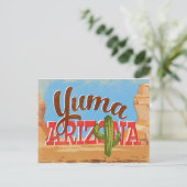 Carte Postale Yuma Arizona Vintage voyage (Debout devant)