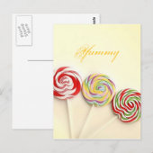 Carte Postale Yummy (Devant / Derrière)