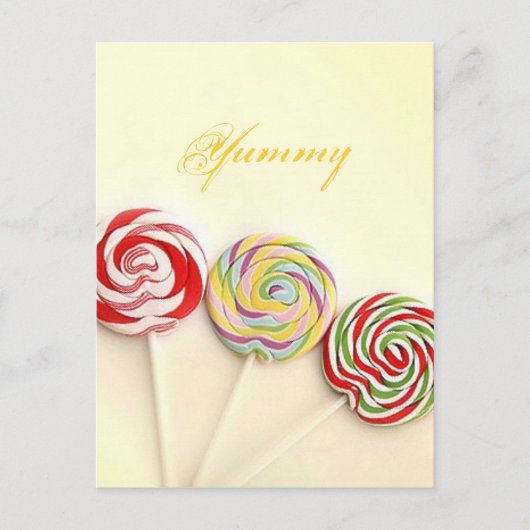 Carte Postale Yummy (Devant)