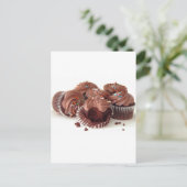 CARTE POSTALE YUMMY CUPCAKES (Debout devant)