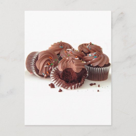 CARTE POSTALE YUMMY CUPCAKES (Devant)