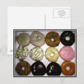 CARTE POSTALE YUMMY DONUTS (Devant / Derrière)