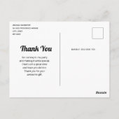 Carte Postale Yummy Ice Cream Trio Summer Vibe Merci (Dos)