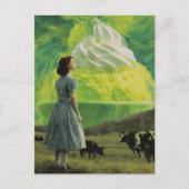 Carte Postale Yummy Lime Desert in the Dairy Pasture Surreal (Devant)