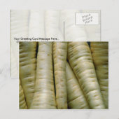 Carte Postale Yummy Parsnips (Devant / Derrière)