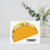 Carte Postale Yummy Taco (Debout devant)