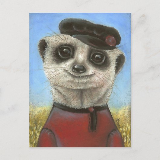 Carte Postale Yuri le meerkat (Devant)
