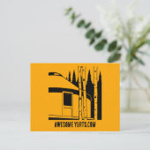 Carte Postale Yurt Lifestyle (Debout devant)