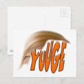 Carte Postale Yuuge Trump (Devant / Derrière)