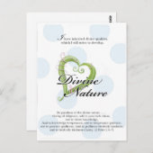 Carte Postale YW Card - Nature Divine (Devant / Derrière)