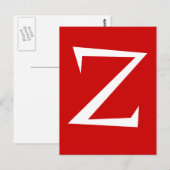 CARTE POSTALE Z (Devant / Derrière)