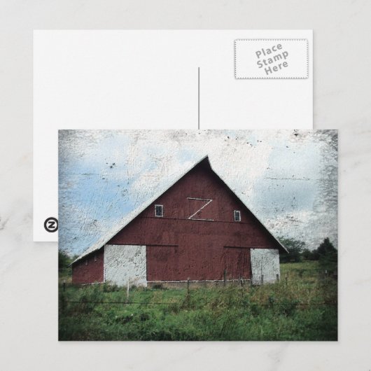 Carte Postale Z Barn (Devant / Derrière)