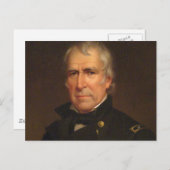 Carte Postale Zachary Taylor (Devant / Derrière)