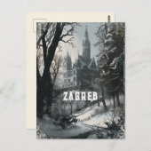 Carte Postale Zagreb Gothique Travel (Devant / Derrière)