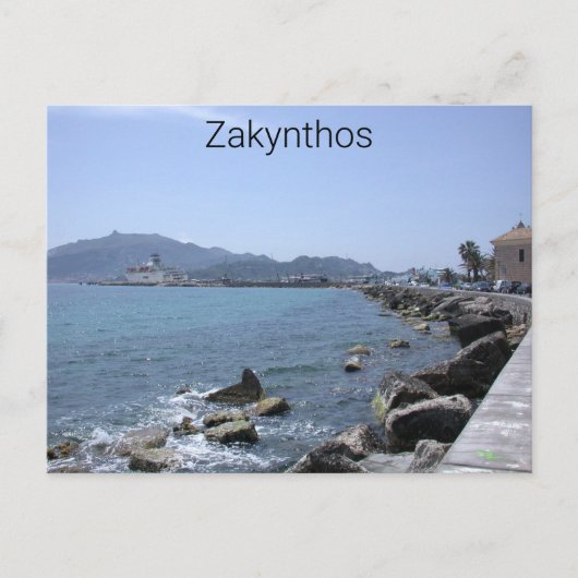 Carte Postale Zakynthos (Devant)