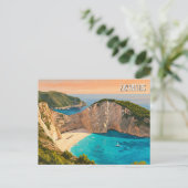 Carte Postale Zakynthos Grèce Travel (Debout devant)