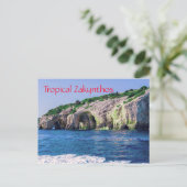 Carte Postale Zakynthos tropical (Debout devant)