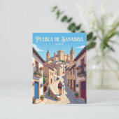 CARTE POSTALE ZAMORE ESPAGNE (Debout devant)