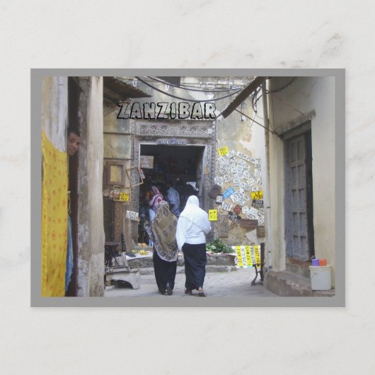 Carte Postale Zanzibar (Devant)