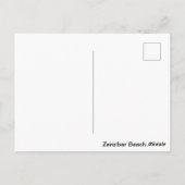 Carte Postale Zanzibar, Afrique (Dos)