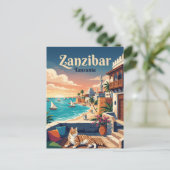 Carte Postale Zanzibar Tanzanie (Debout devant)