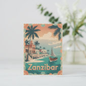 Carte Postale Zanzibar Vintage (Debout devant)