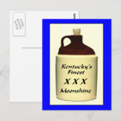 Carte Postale ZAZ428 KY Moonshine (Devant / Derrière)