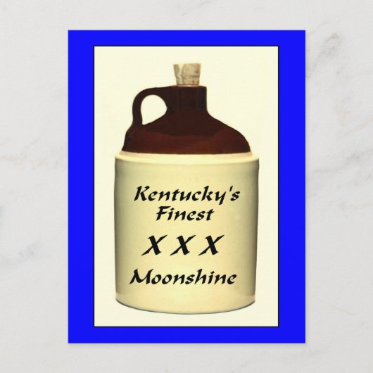 Carte Postale ZAZ428 KY Moonshine (Devant)