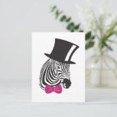 Carte Postale Zebra (Debout devant)
