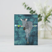 Carte postale Zebra (Debout devant)