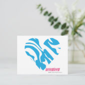 Carte Postale Zebra Aqua 2 (Debout devant)