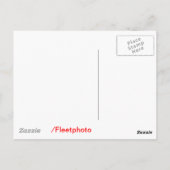 Carte Postale Zebra en colère (Dos)