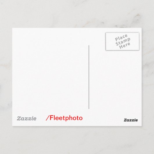 Carte Postale Zebra en colère (Dos)