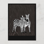 Carte Postale Zebra Play (Devant)