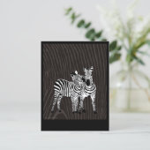 Carte Postale Zebra Play (Debout devant)