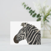 Carte Postale Zèbre Animal  (Debout devant)