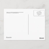 Carte postale Zèbres en amour (Dos)
