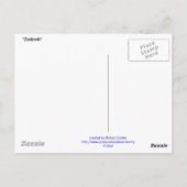 Carte Postale Zedonk (Dos)