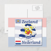 Carte Postale Zélande - Pays-Bas (Devant / Derrière)