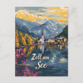 Carte Postale Zell am See Lake Zell Austra (Devant)