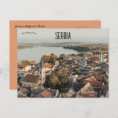 Carte Postale Zemun Belgrade Serbie (Devant / Derrière)