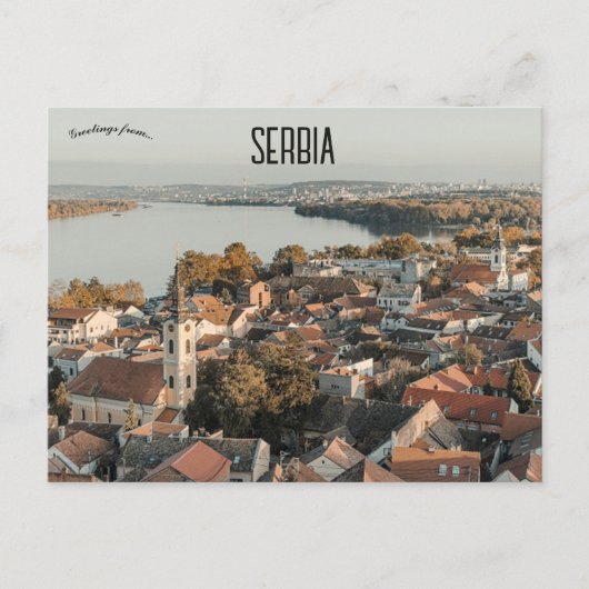 Carte Postale Zemun Belgrade Serbie (Devant)
