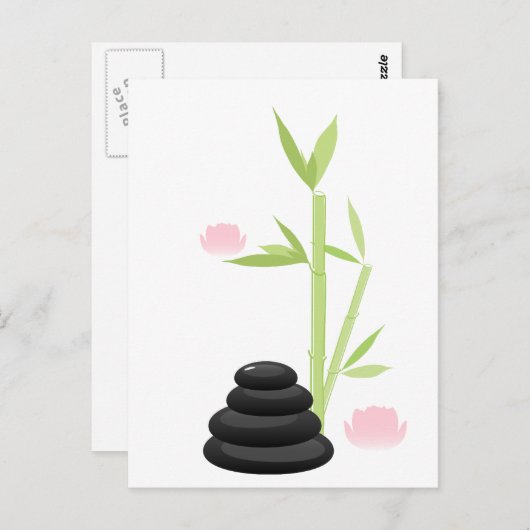 Carte Postale Zen (Devant / Derrière)