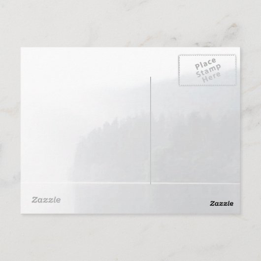 Carte postale Zen (Dos)