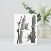 Carte postale Zen Bamboo Art (Debout devant)