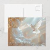 CARTE POSTALE ZEN - BOUDDHISME - MÉDITATION (Devant / Derrière)