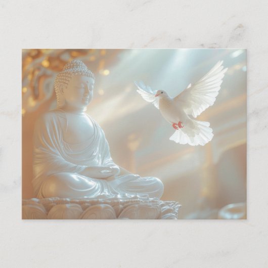 CARTE POSTALE ZEN - BOUDDHISME - MÉDITATION (Devant)