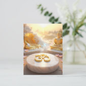 CARTE POSTALE ZEN - BOUDDHISME - OM (Debout devant)