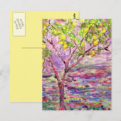 Carte Postale Zen citronnier (Devant / Derrière)