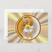 Carte Postale Zen Dragons (Devant / Derrière)